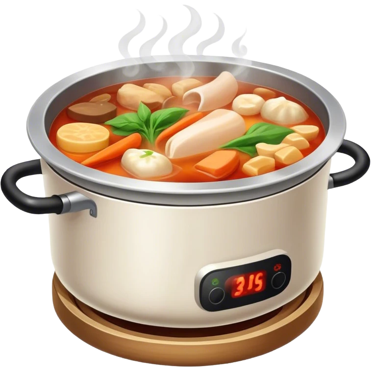 吃火锅 emoji
