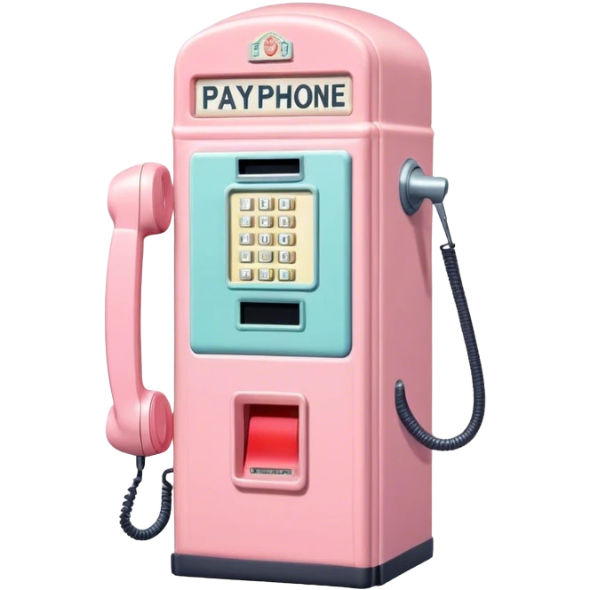 pastel london payphone emoji
