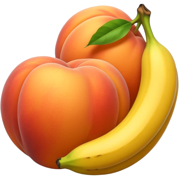 🍑🍌 emoji