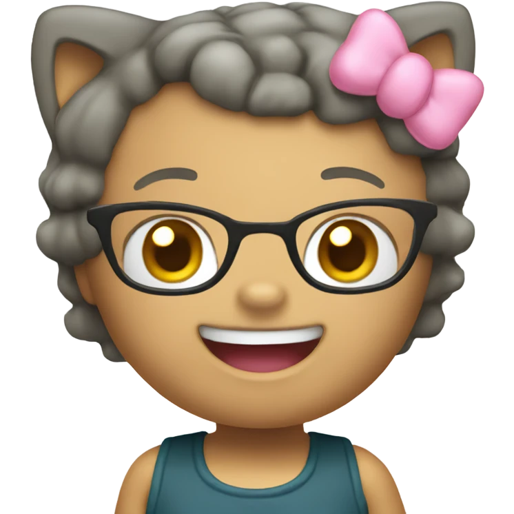 Cheers hello kitty emoji