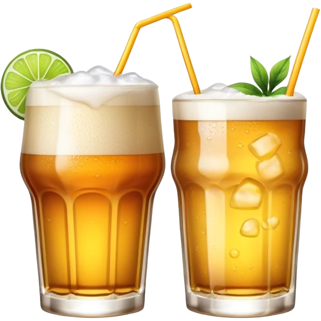 Beer and cocktails  emoji