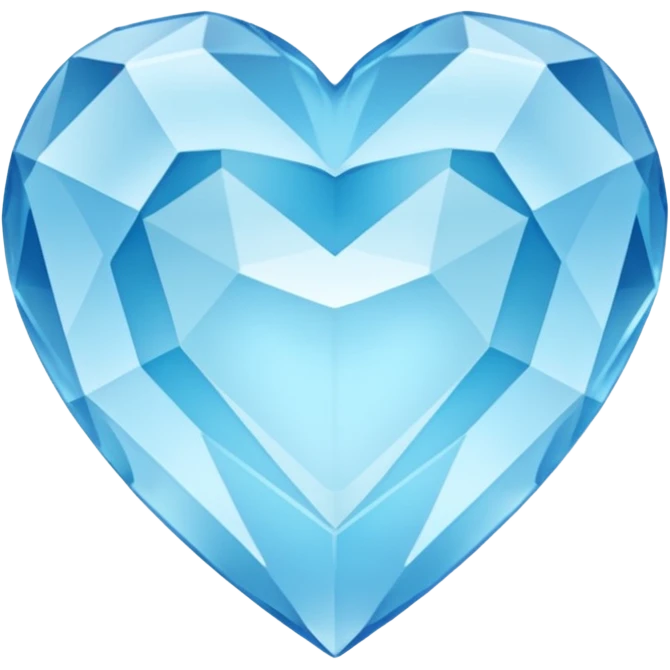 Coração de cristal emoji