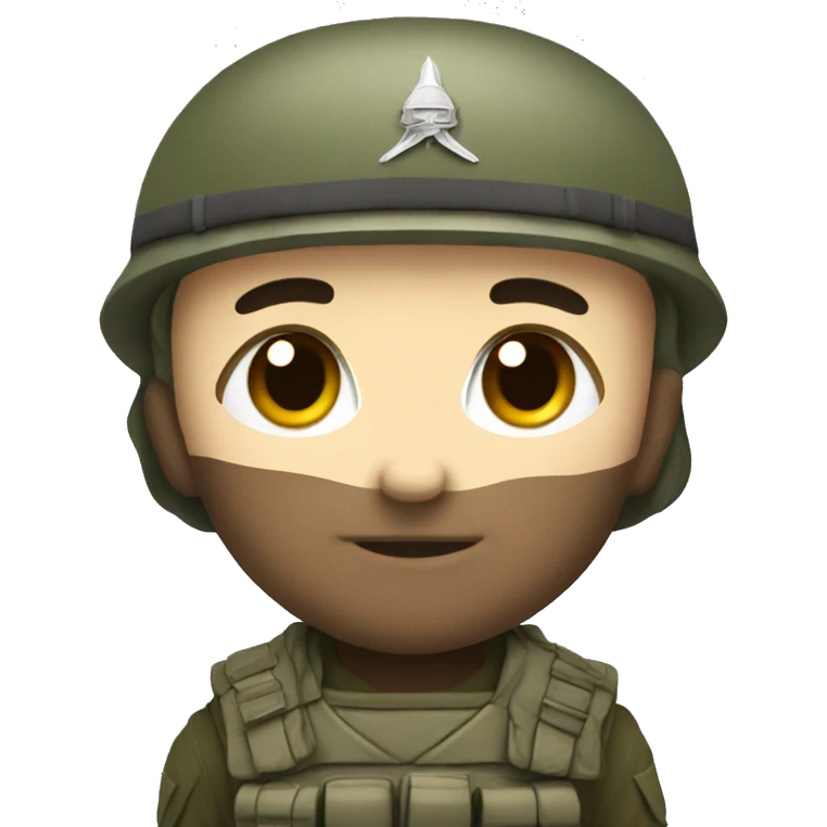 Chibi soldier emoji