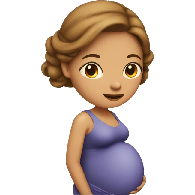Pregnant woman  emoji
