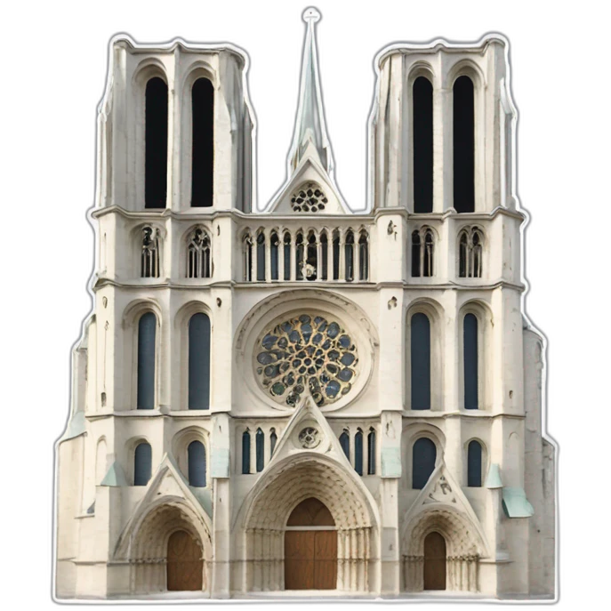 cathédrale de Chartres emoji
