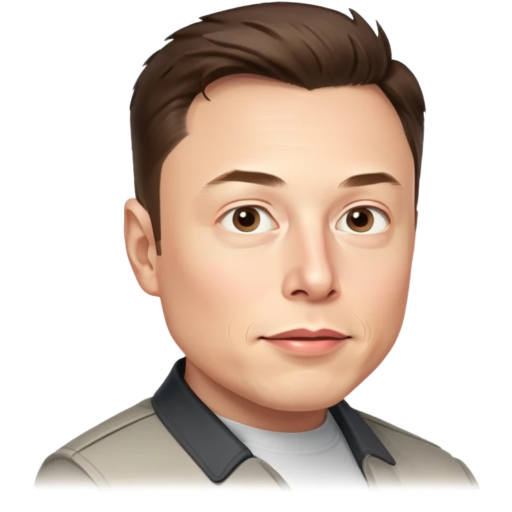 Elon Musk emoji