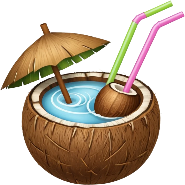 coconut drink emoji