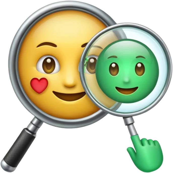 a new emoji that combines these two: ✅🔎 emoji
