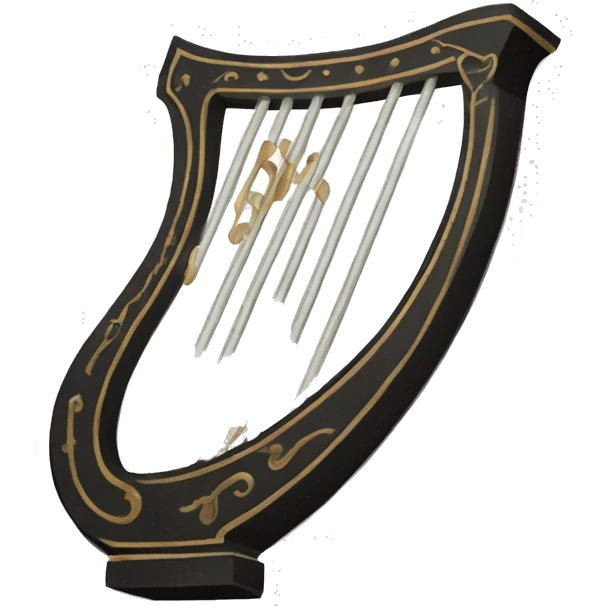 Greek lyre emoji