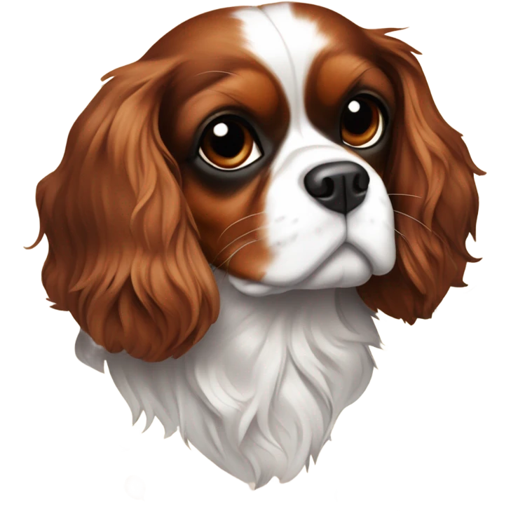 Cavalier in fall emoji