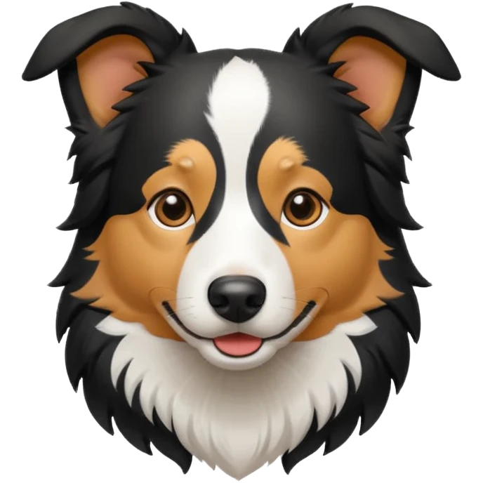 Border collie emoji