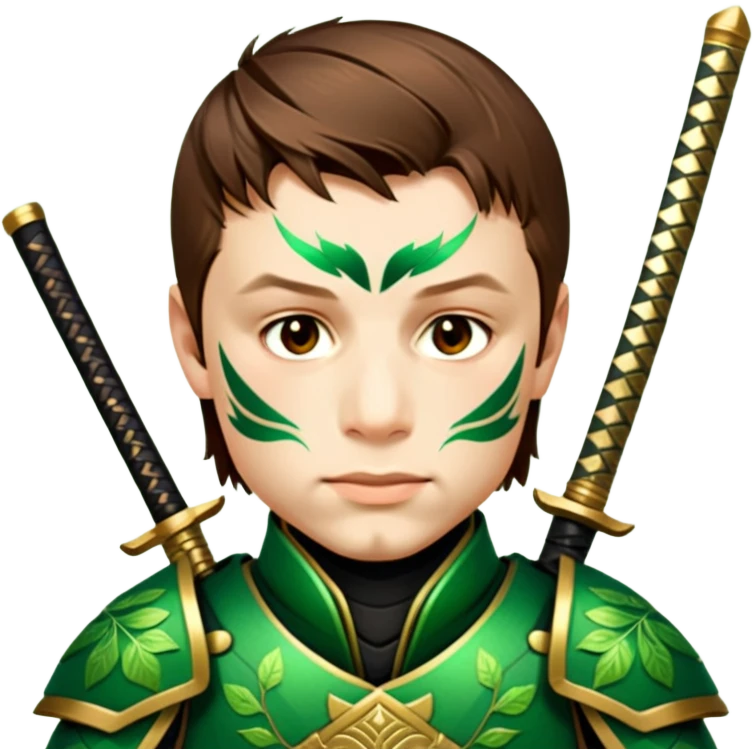 Emerald Samurai emoji