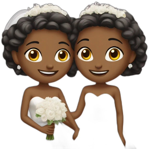 Friends wedding emoji
