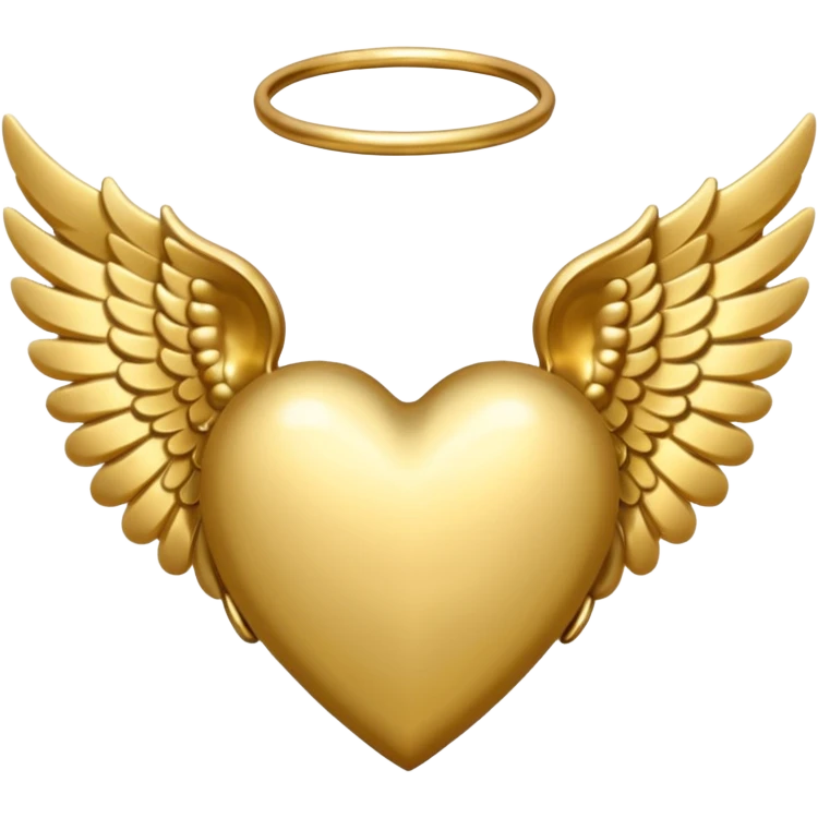 heart with angel wings emoji