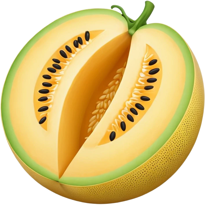 yellow melon emoji