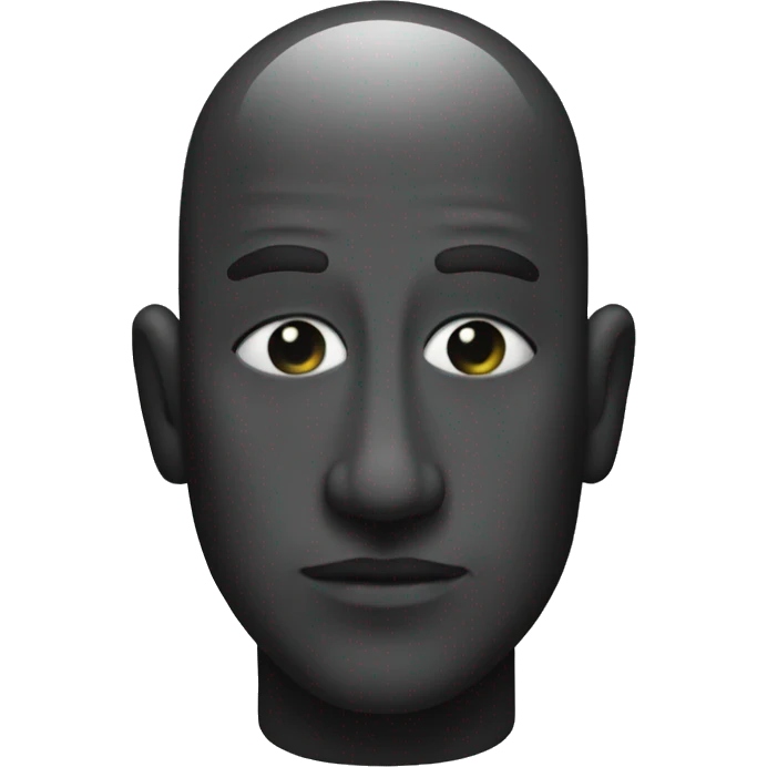 Simple black Aquarius symbol  emoji