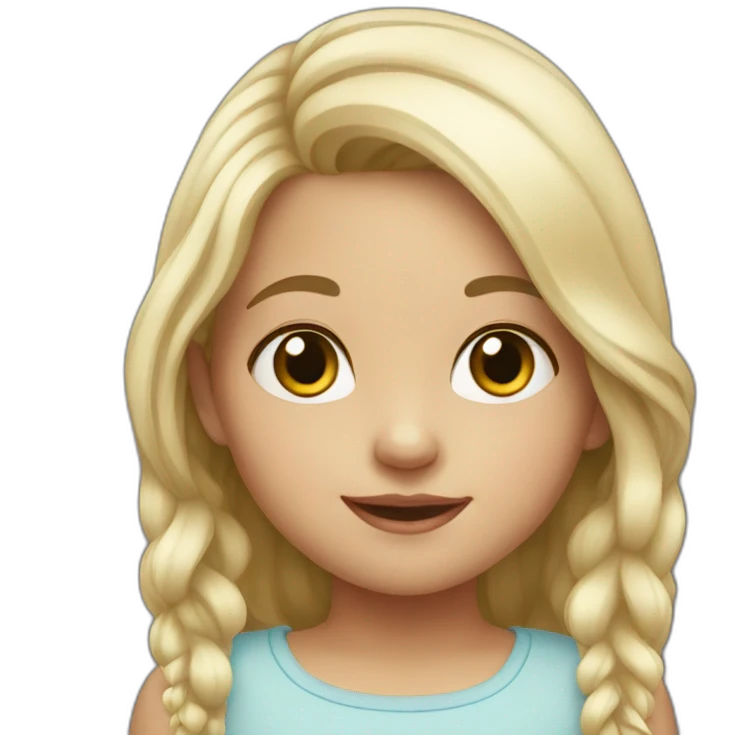 little-white-niece emoji