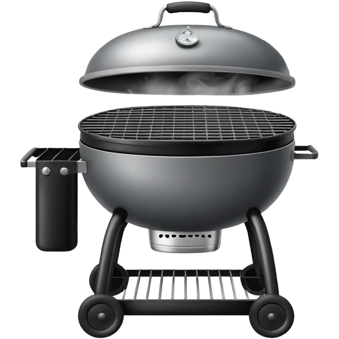 smoke barbecue grill  emoji
