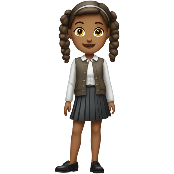 Preppy girl  emoji