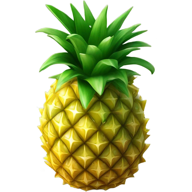 juicy pineapple emoji