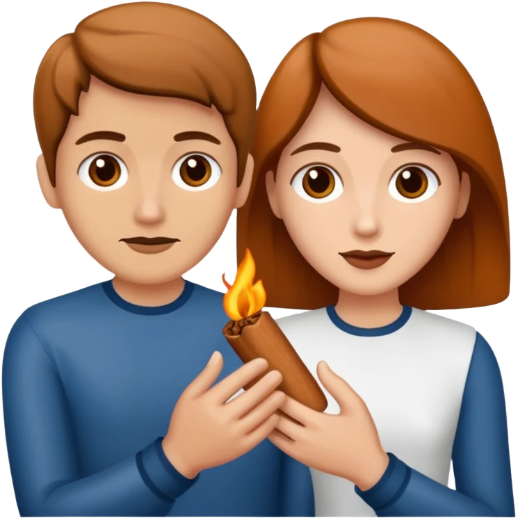 Dos personas dandose la mano como agradecimiento, una persona canelita y una persona blanca emoji