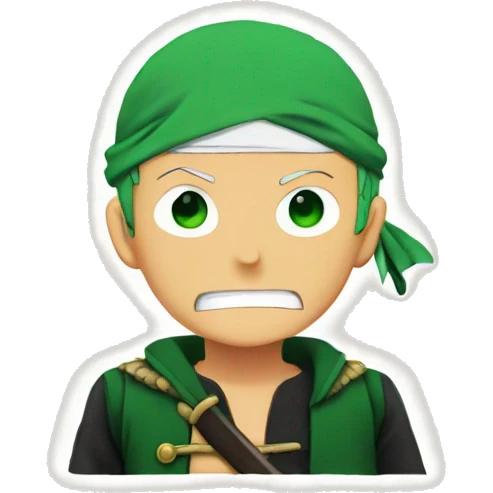 Zoro anime emoji