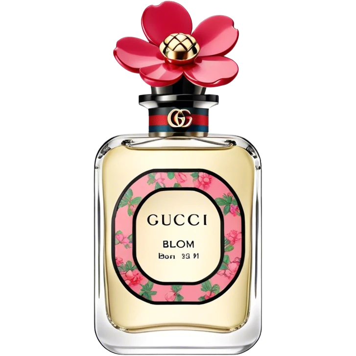 Gucci Bloom perfume   emoji