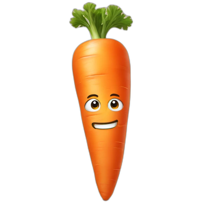 Very Muscular carrot emoji