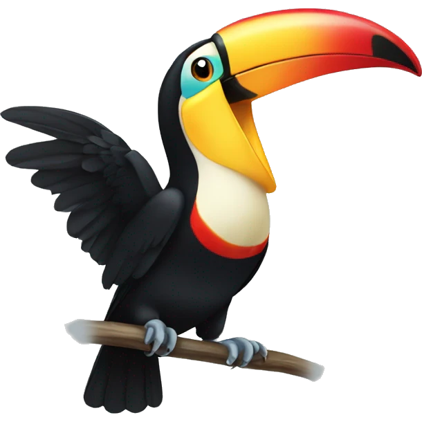 toucan chirping emoji