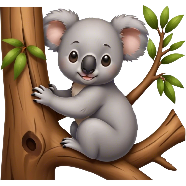 Koala        on      a     treeee emoji