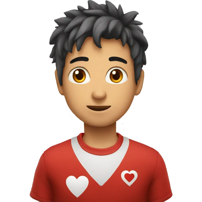 corazón rojo emoji