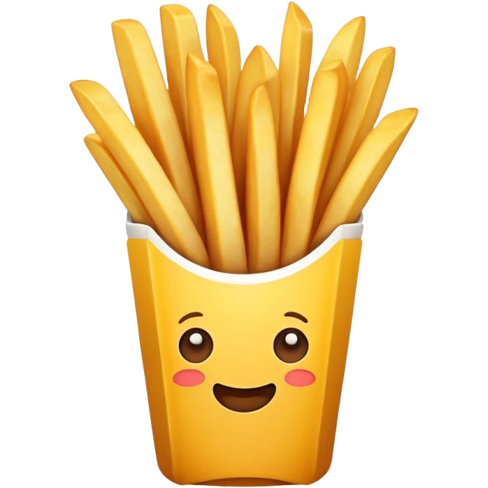 French fries  emoji