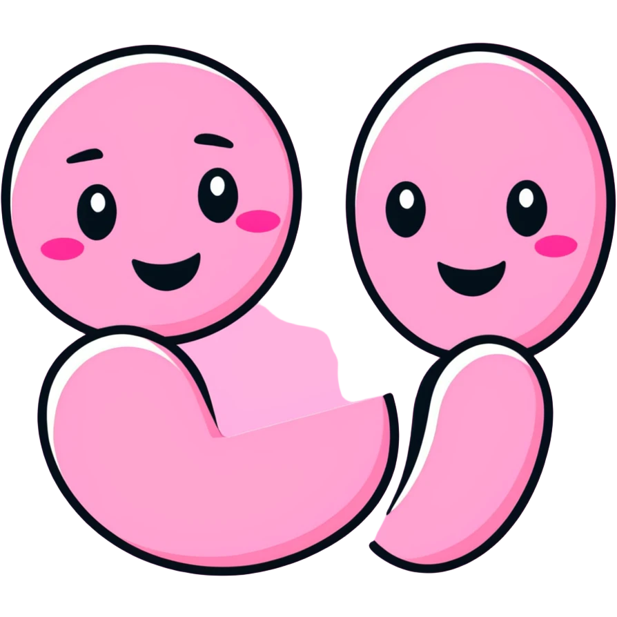 Pink emojis emoji
