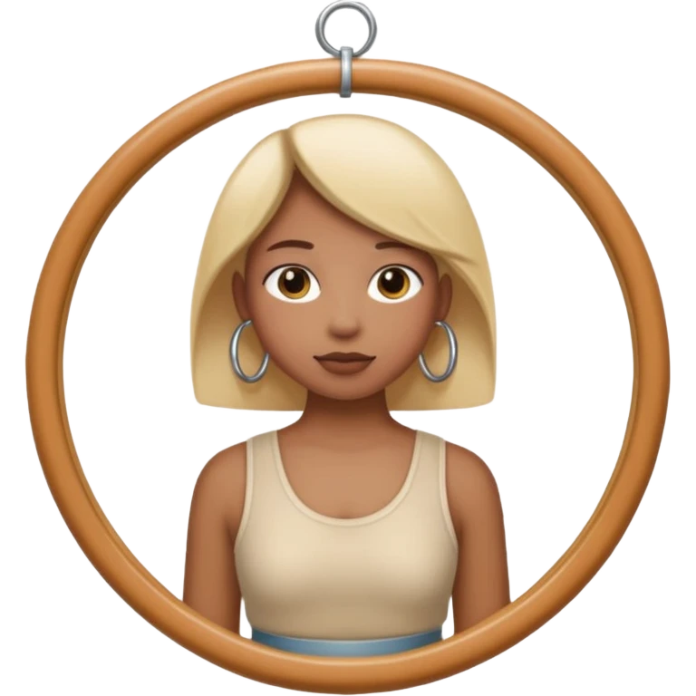 hoop at waist emoji