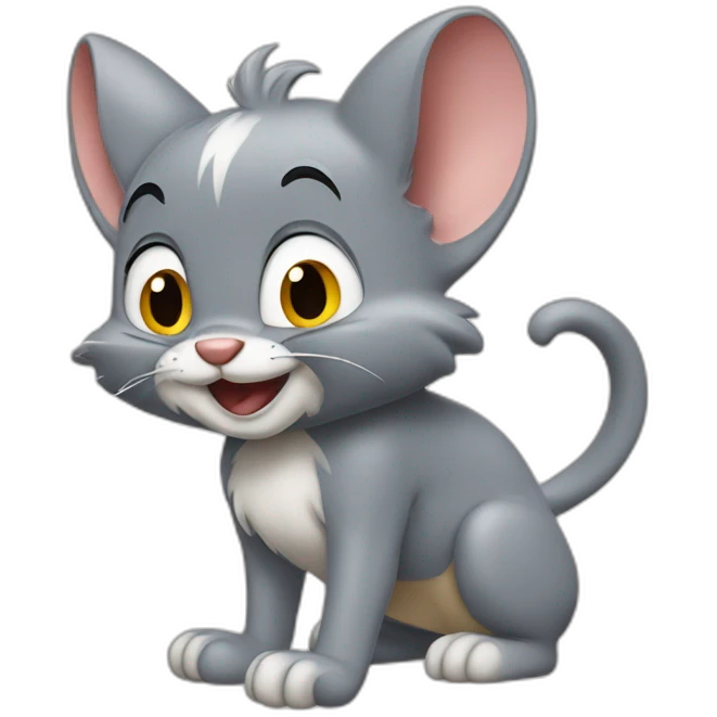 Tom and jerry emoji