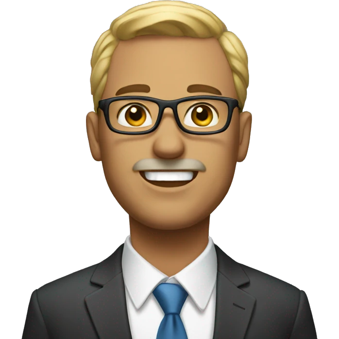 Man of business emoji