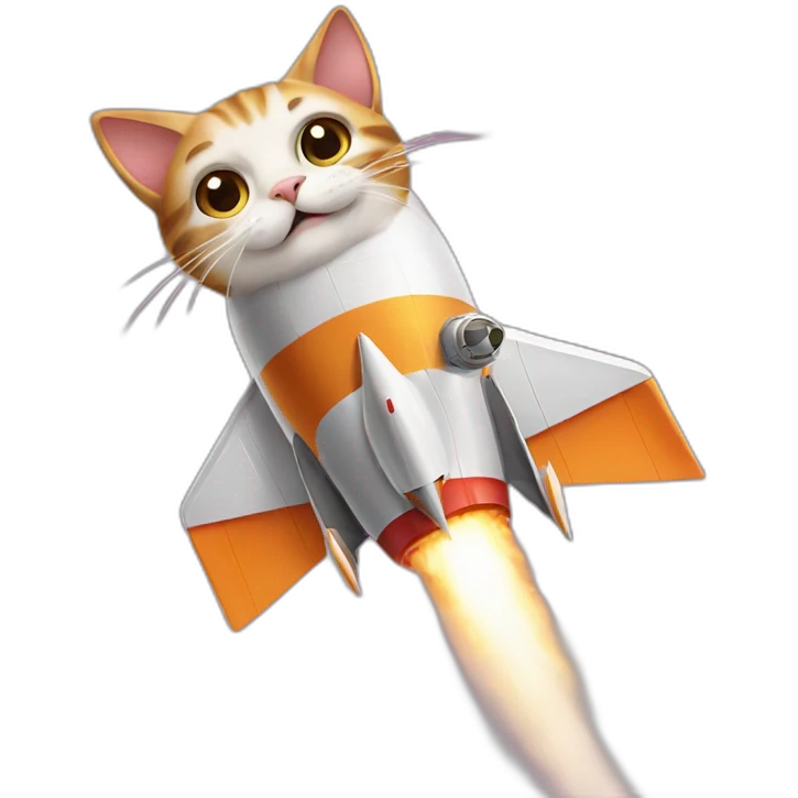 cat-flying-on-a-rocket emoji