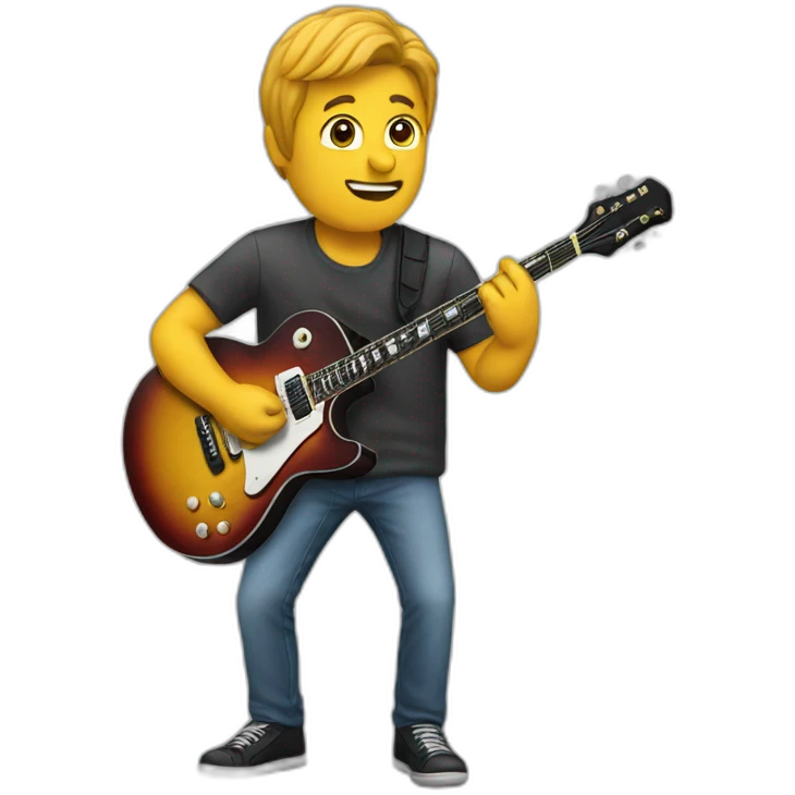 Guitar coach emoji