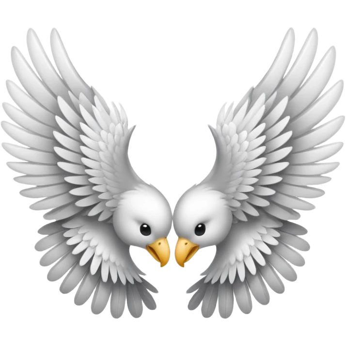 Wings emoji left and right emoji
