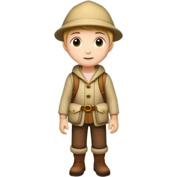 person exploring an enchanted forest emoji