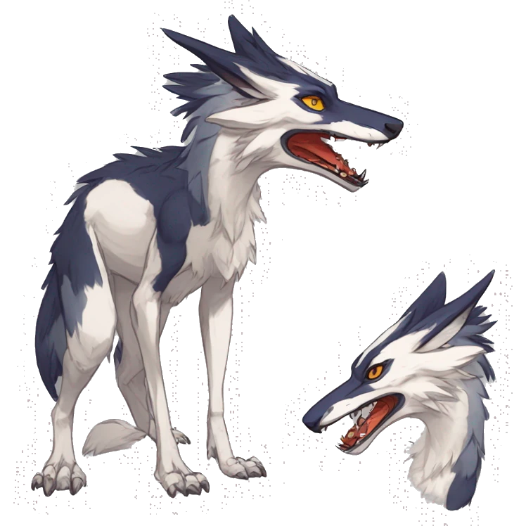 Modern Vernid-Trico-Sergal species by LiLaiRa emoji