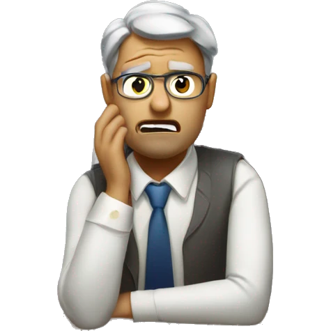 Frustrated accountants  emoji
