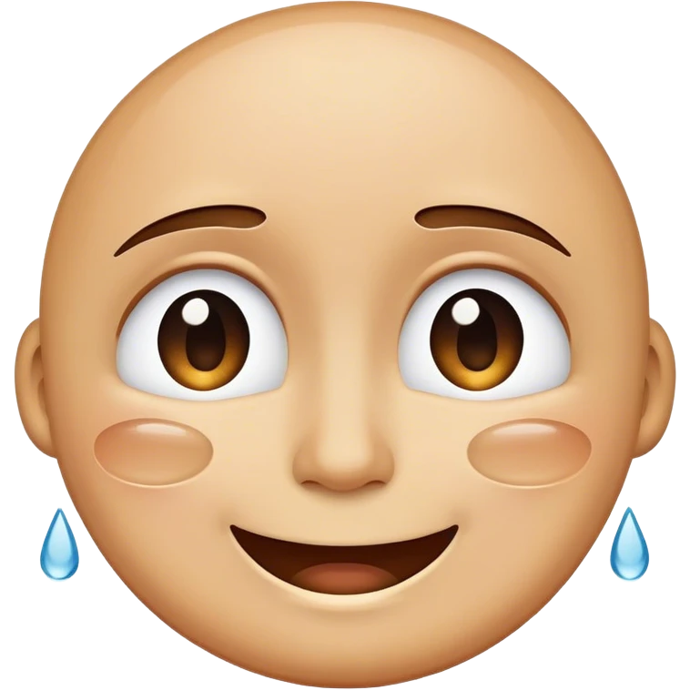 Cry emoji that smiles emoji
