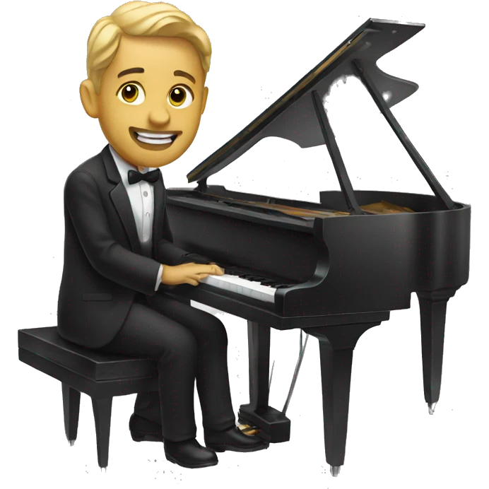 pianist emoji