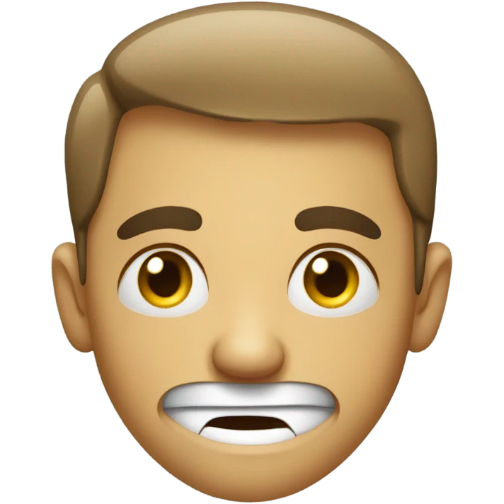 Awkward smile  emoji