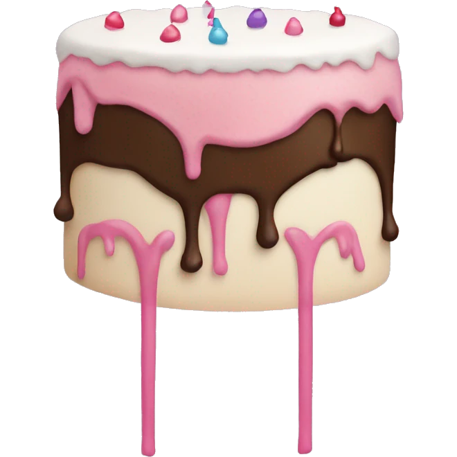 Birthday cake legs emoji