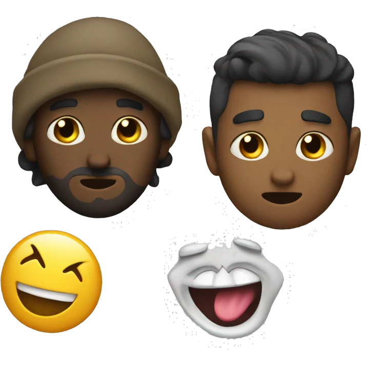 furtively stealing an emoji emoji