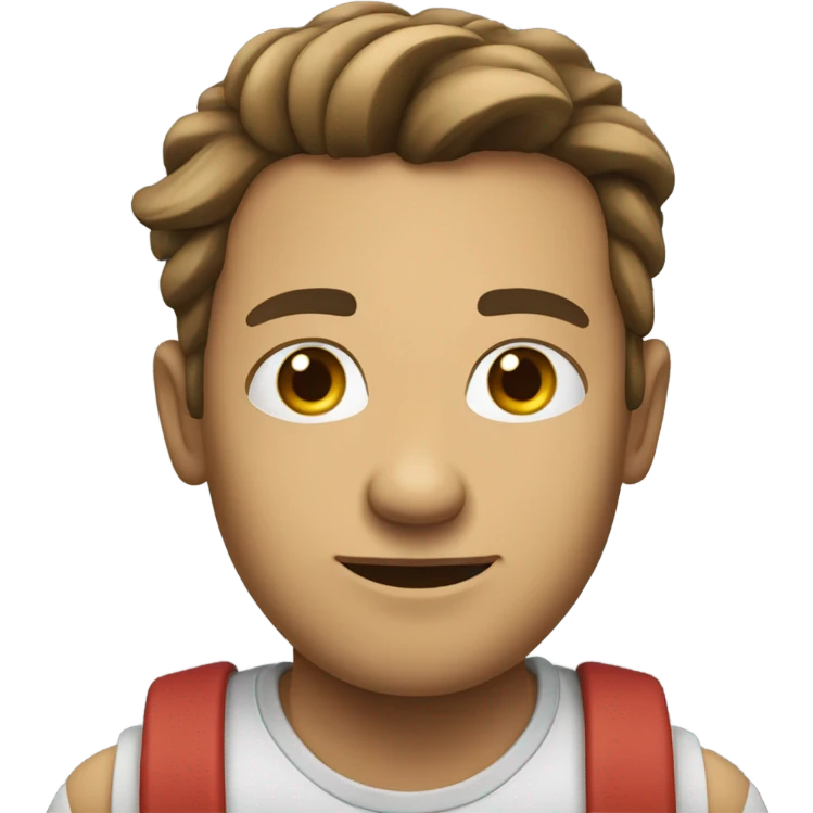 smirk with hand in chin emoji