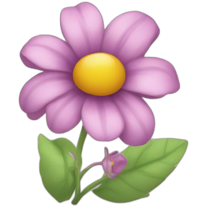 a little flpwer emoji
