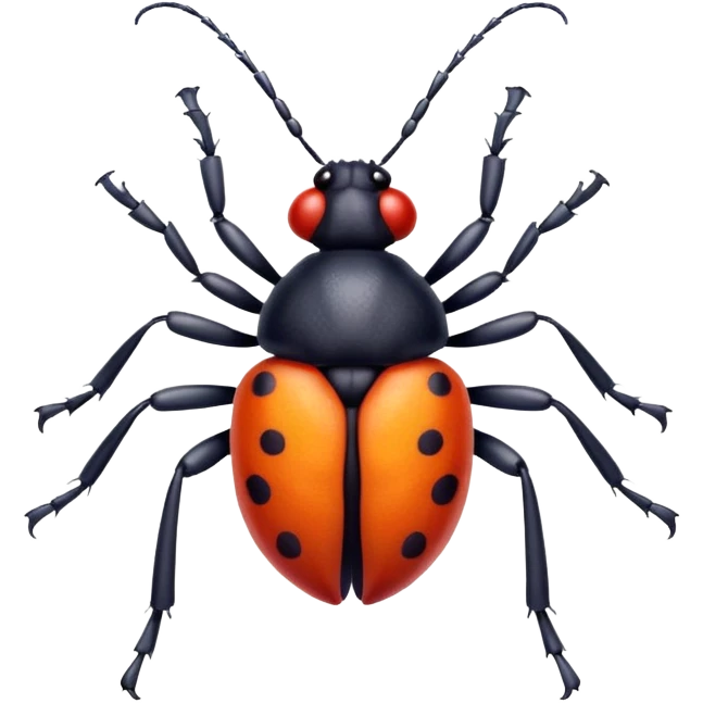 cute bug emoji